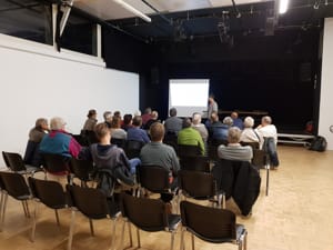 Audience à la présentation 2